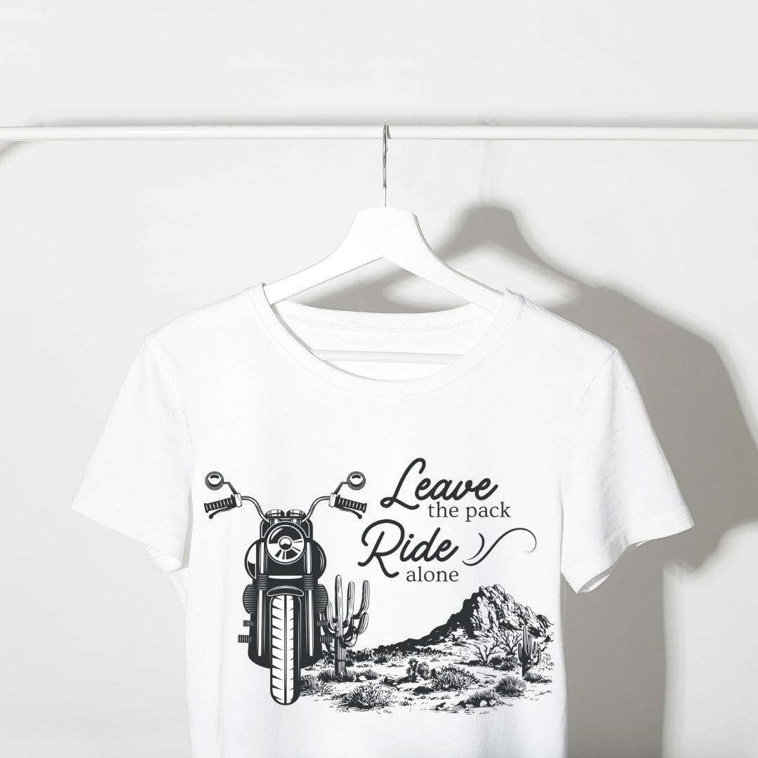 Leave The Pack Ride Alone Unisex T Shirt