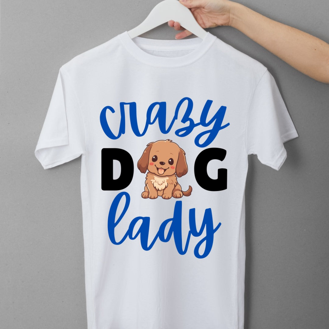 Crazy Dog Lady Women's T Shirt