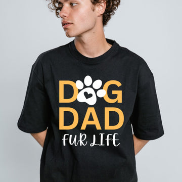 Dog Dad Fur Life Men's T Shirt