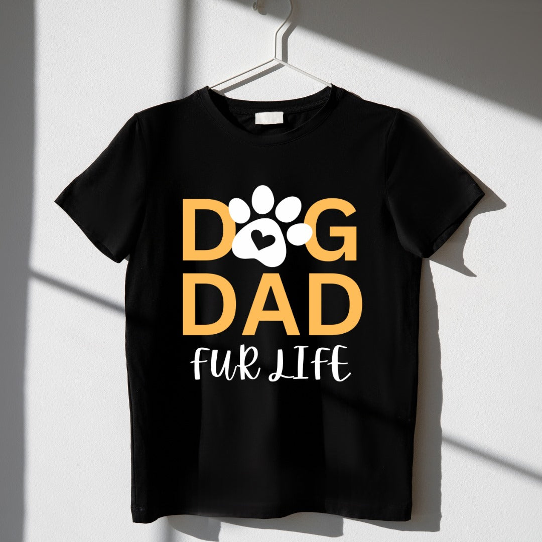 Dog Dad Fur Life Men's T Shirt