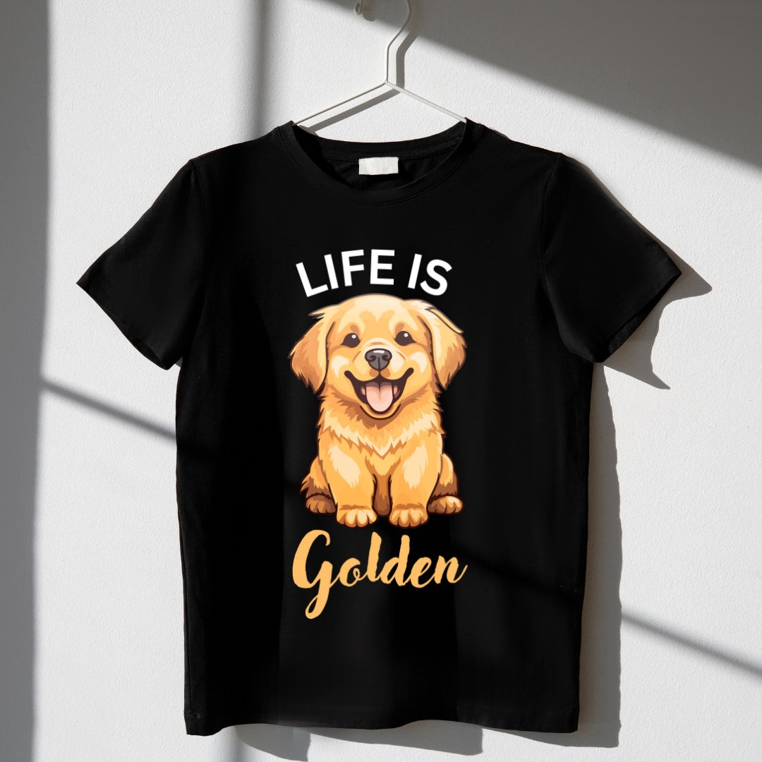 Life Is Golden Unisex T Shirt