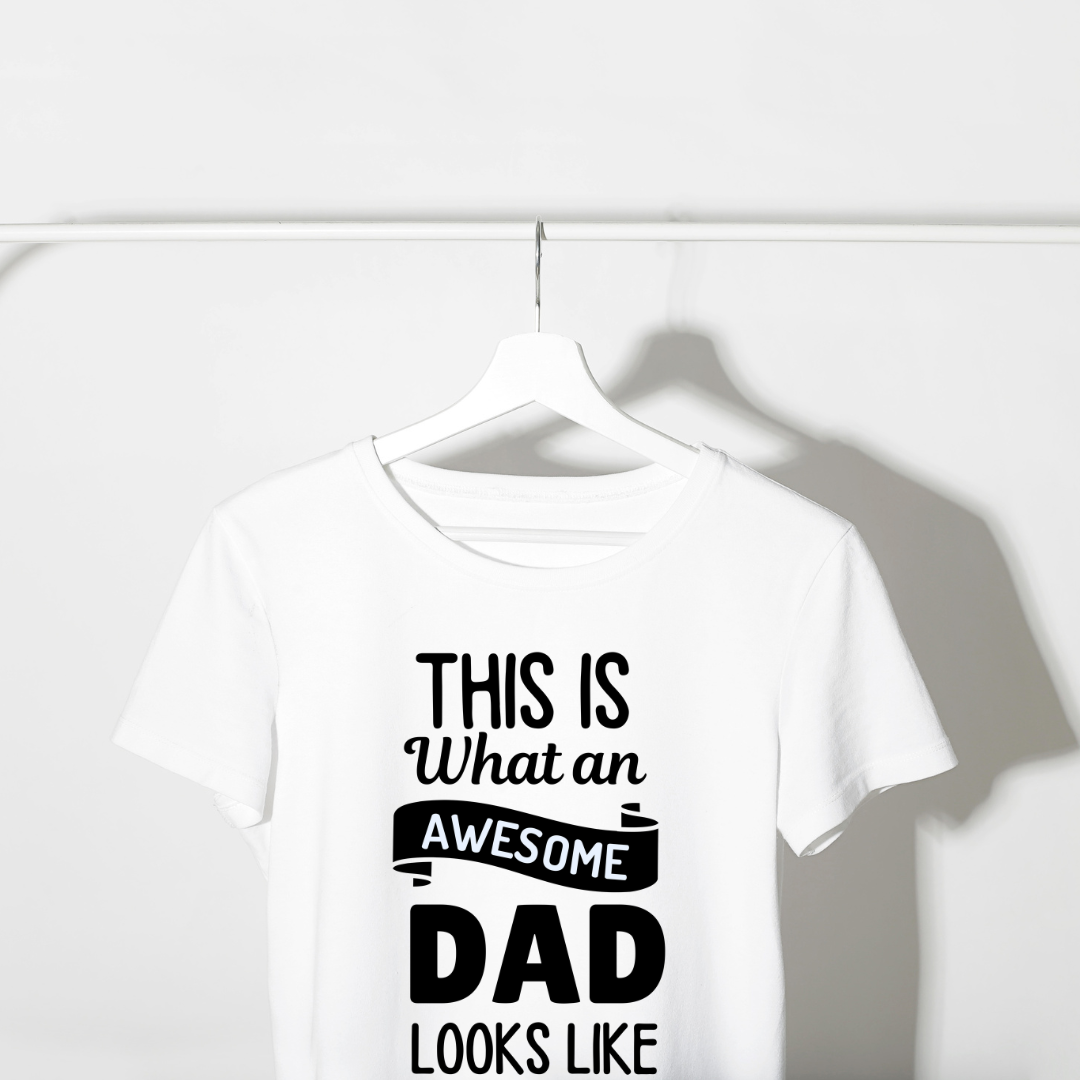 This Is What An Awsome Dad Looks Like Unisex TShirt