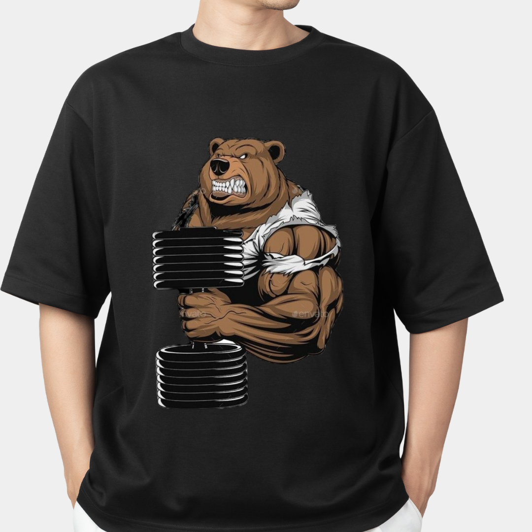 Bear Gym Unisex T Shirt