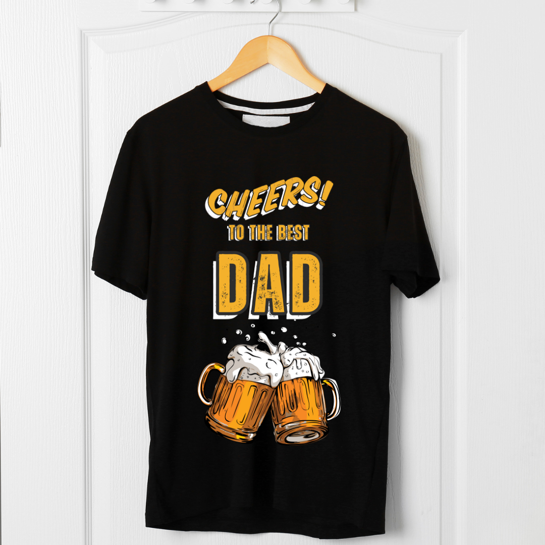 Cheers To The Best Dad Unisex TShirt