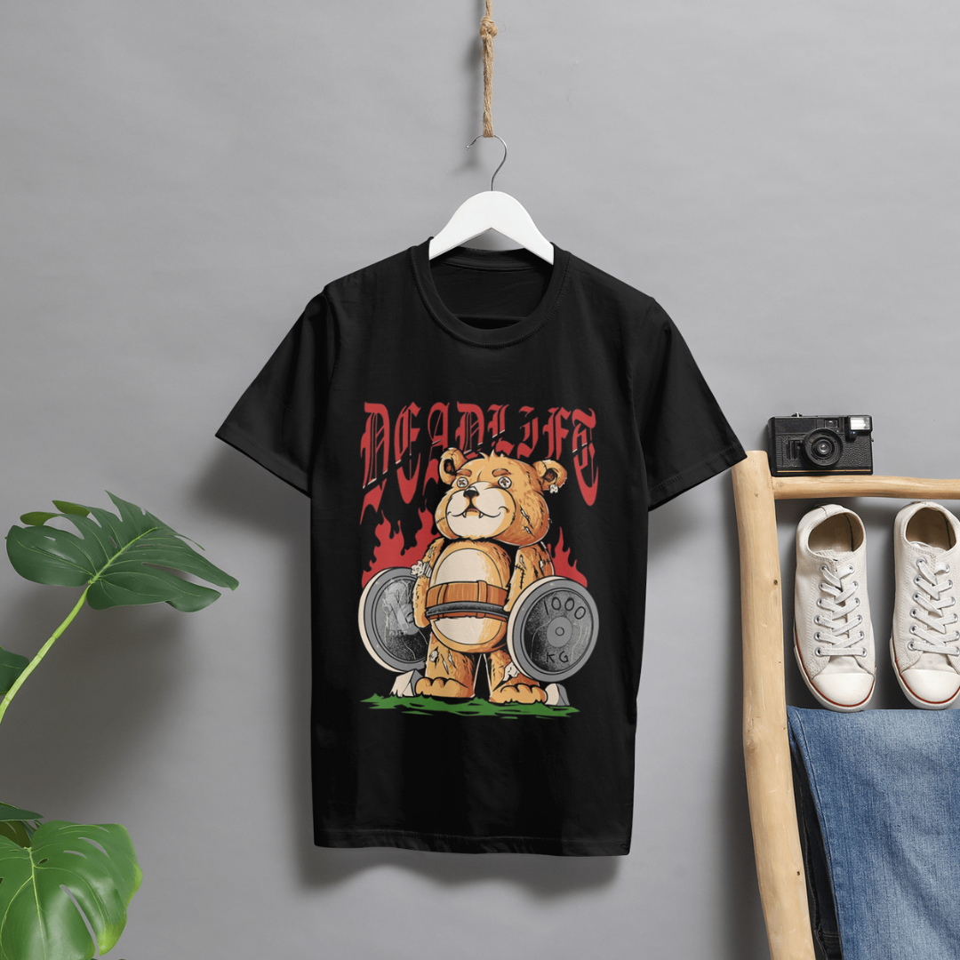 Gym Bear Unisex T Shirt