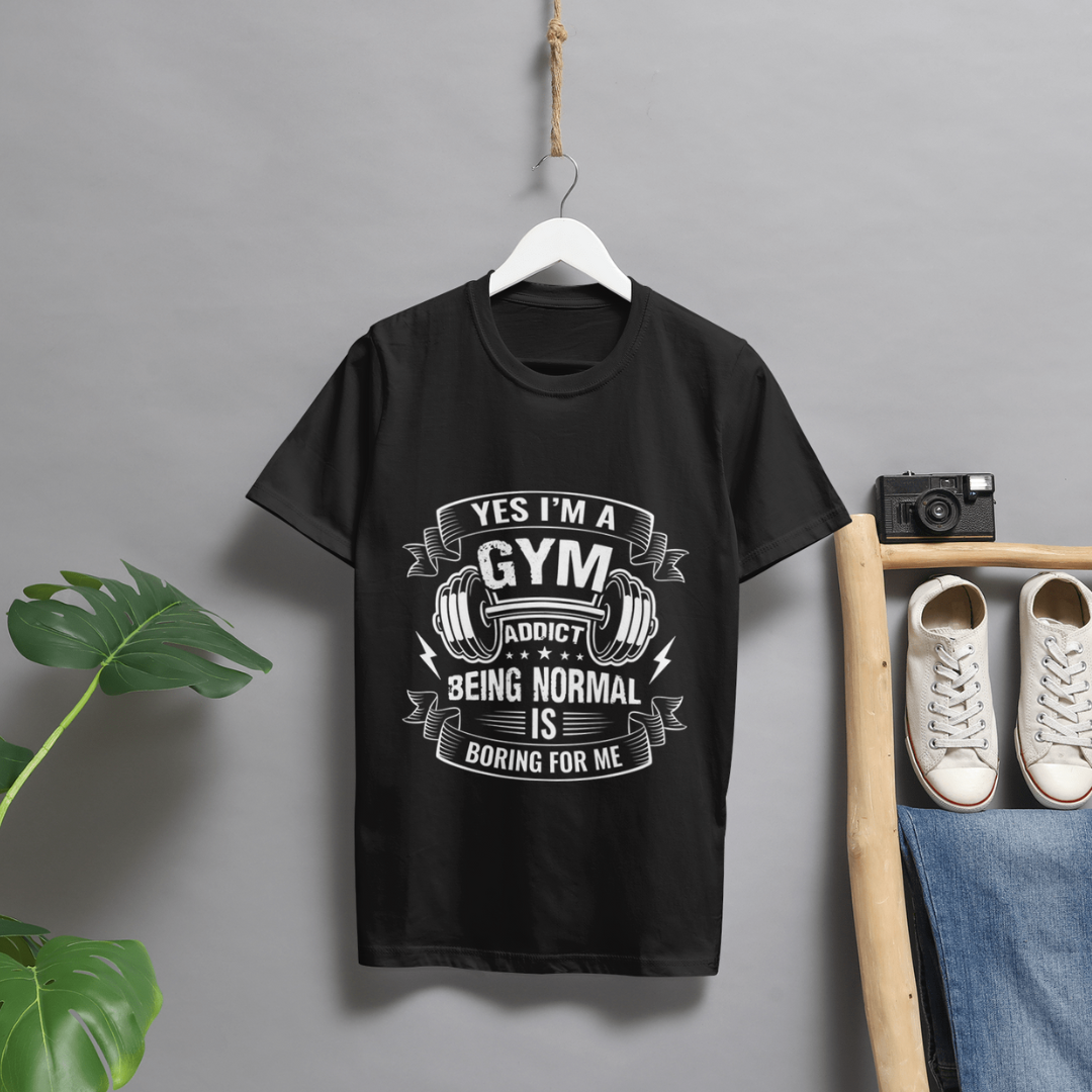 Gym Addict Unisex T Shirt