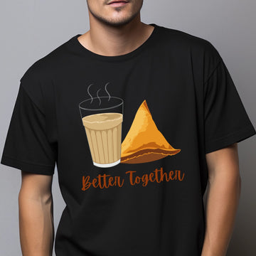 Better Together , Chai And Samosa Unisex T Shirt